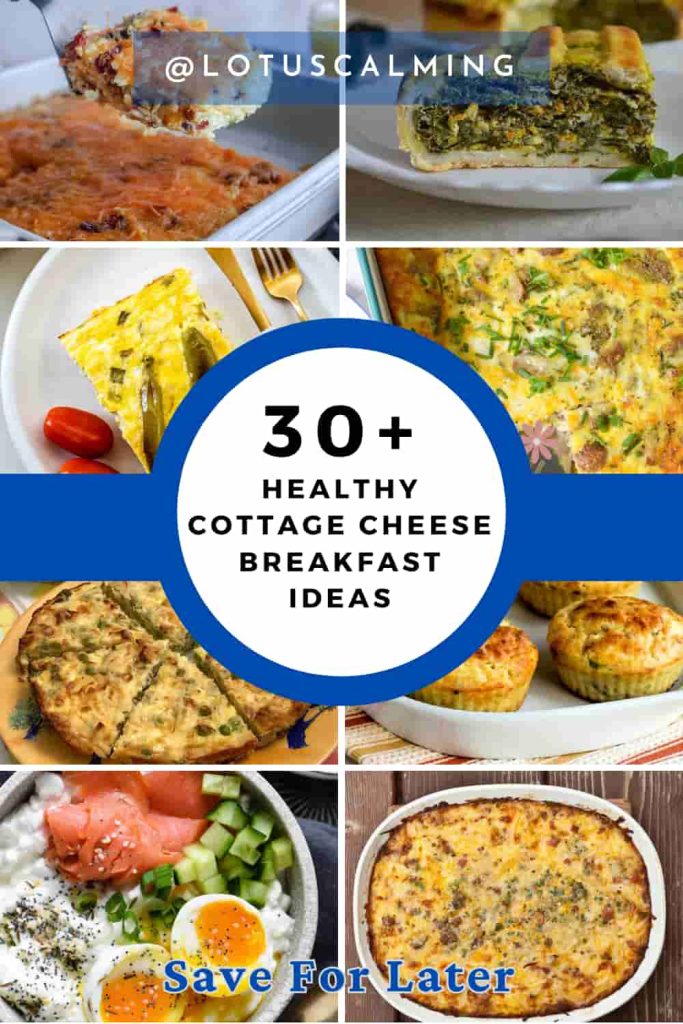 Healthy Cottage Cheese Breakfast dishes