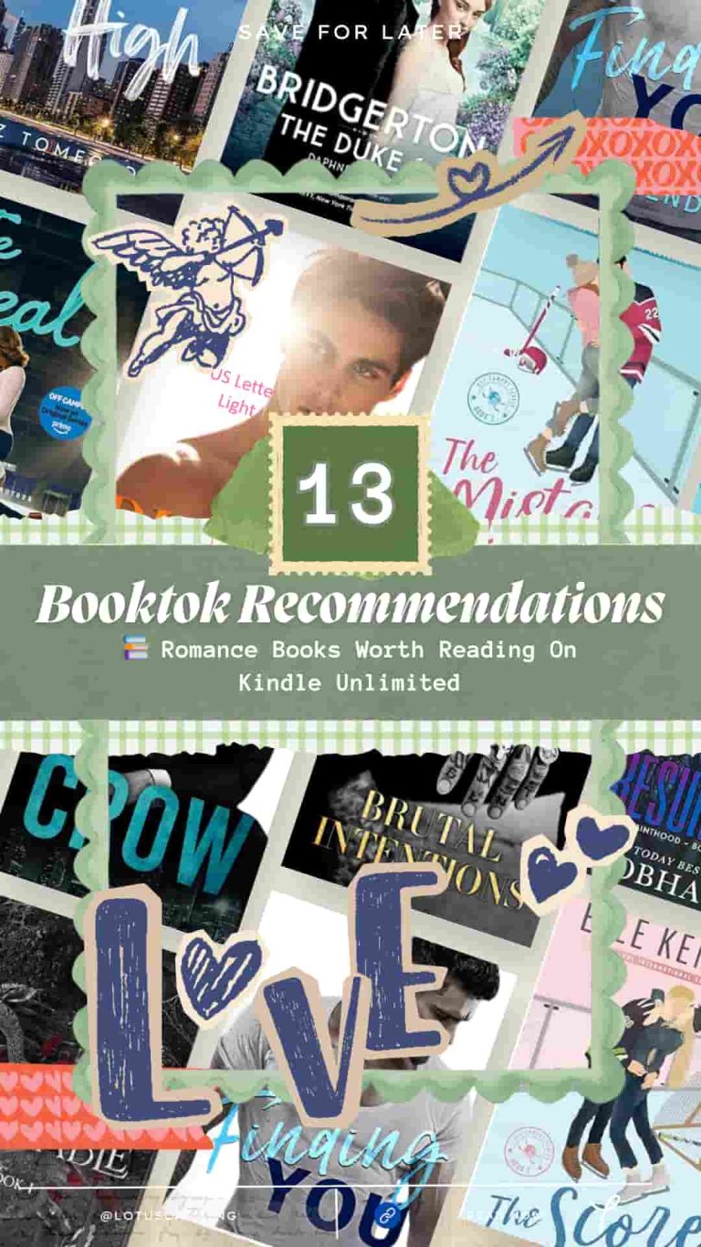 Booktok Recommendations For Romance Books covers