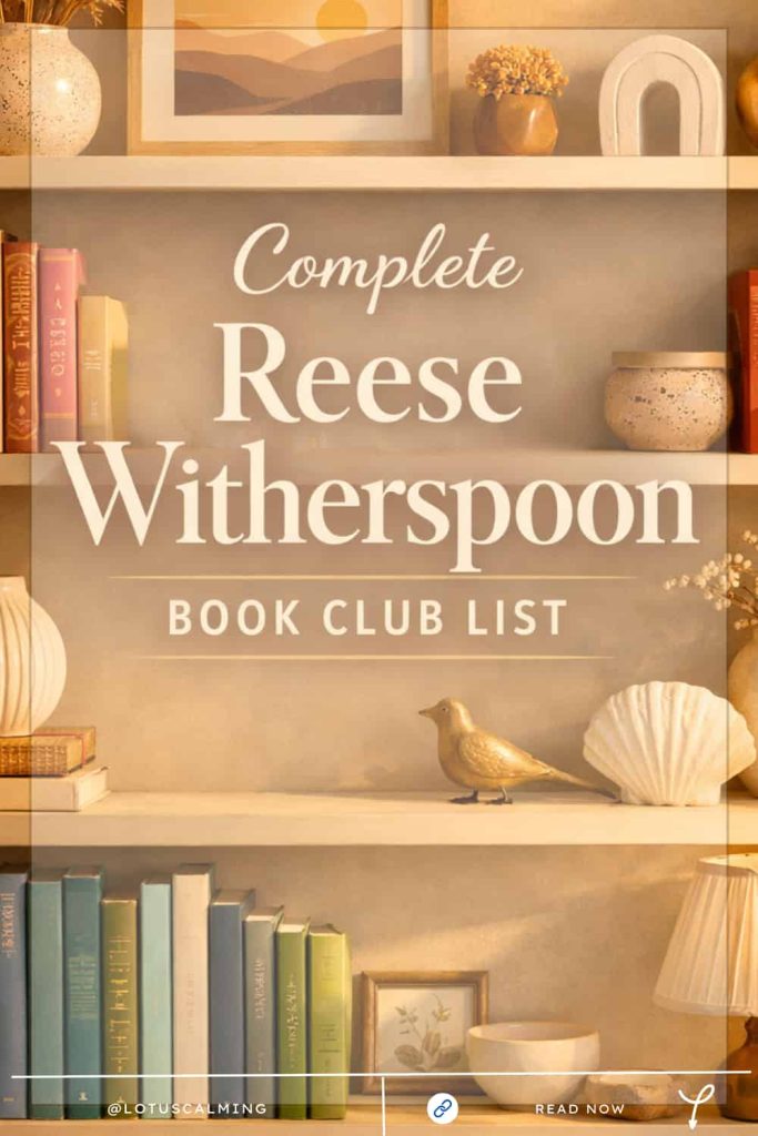 bookshelf with accessories