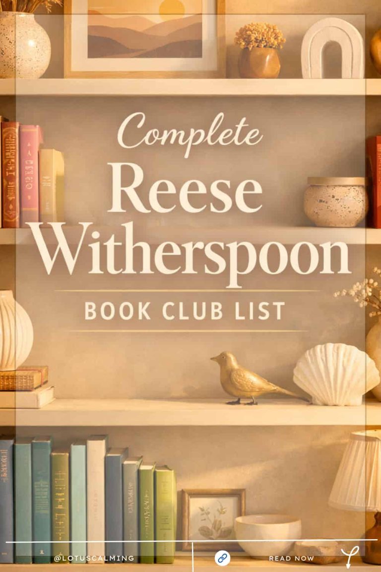 bookshelf with accessories