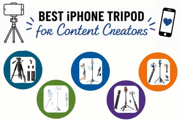 Recommended Tripods for content creation
